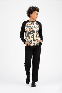 Wild Leopard Craze Top