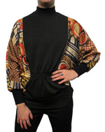 Load image into Gallery viewer, Abstract Animal Mix Dolman Sleeve Top
