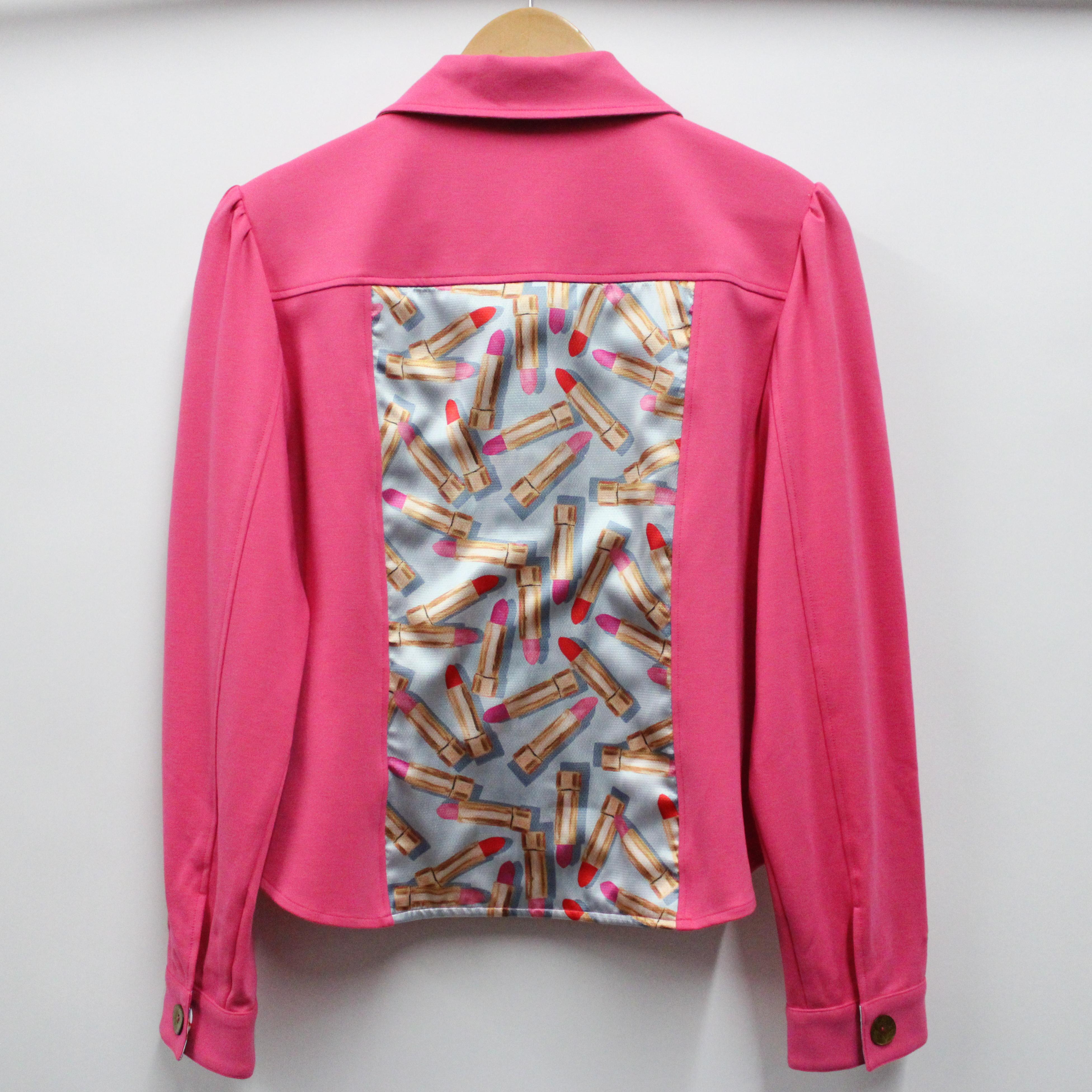 Bridget's Colorful Patches Lipstick Jacket