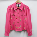 Load image into Gallery viewer, Bridget&#39;s Colorful Patches Lipstick Jacket
