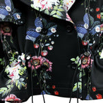 Load image into Gallery viewer, Floral Diamond Trellis Utility Jacket
