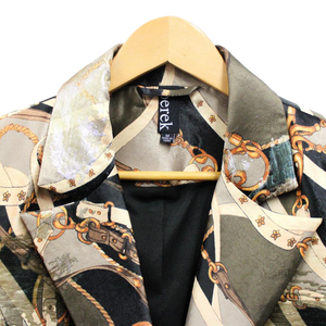 Status Jacquard Tailored Blazer Multi Tan